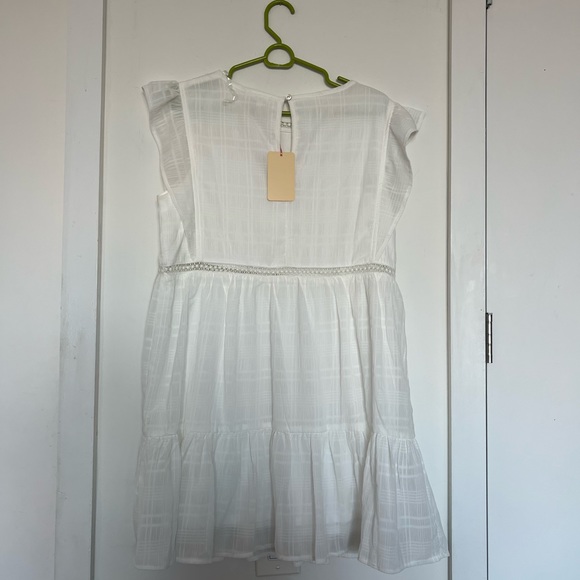 Entro White Summer Dress - Picture 6 of 10